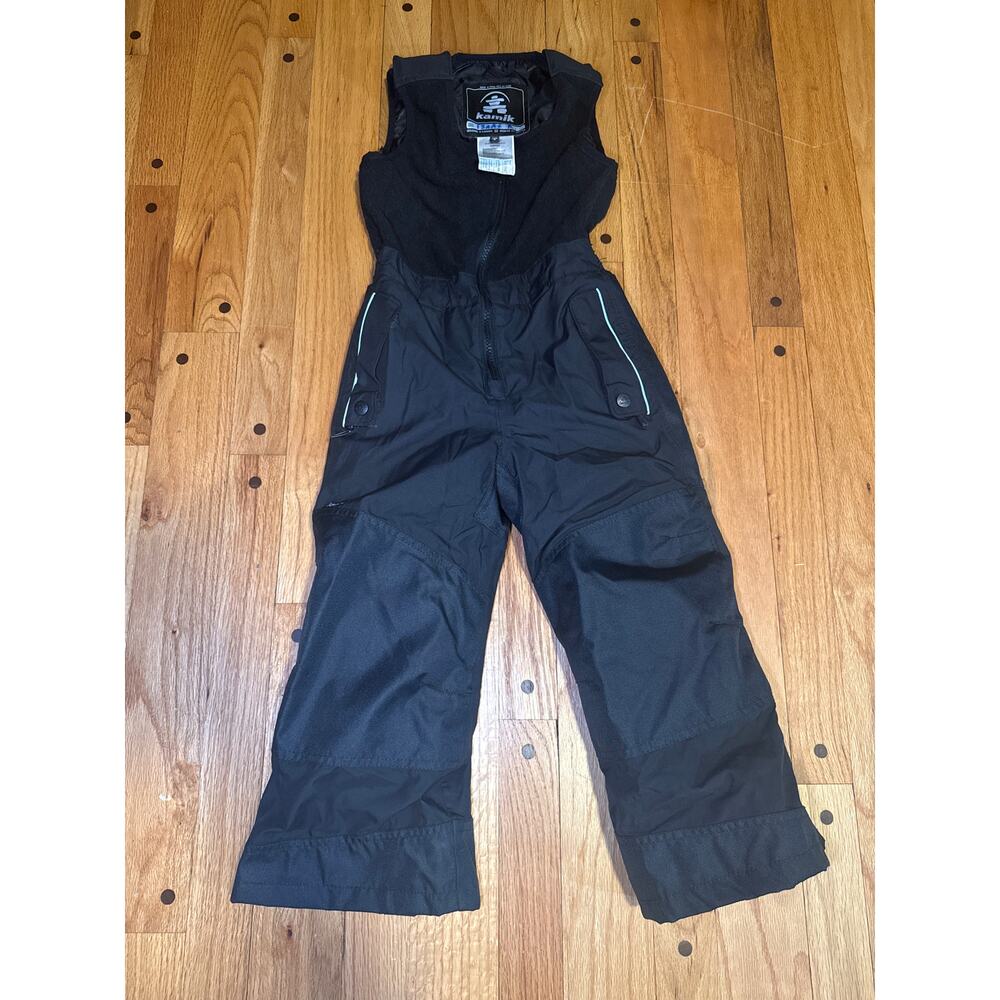 Kamik Snow Bibs Youth Small 110 Kids Winter Ski Snow Pants Insulated